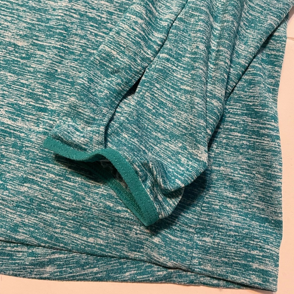Nike Running Dri-Fit Women’s M Blue Granite "Head Cap" Pullover Hoodie Swoosh - Picture 5 of 10